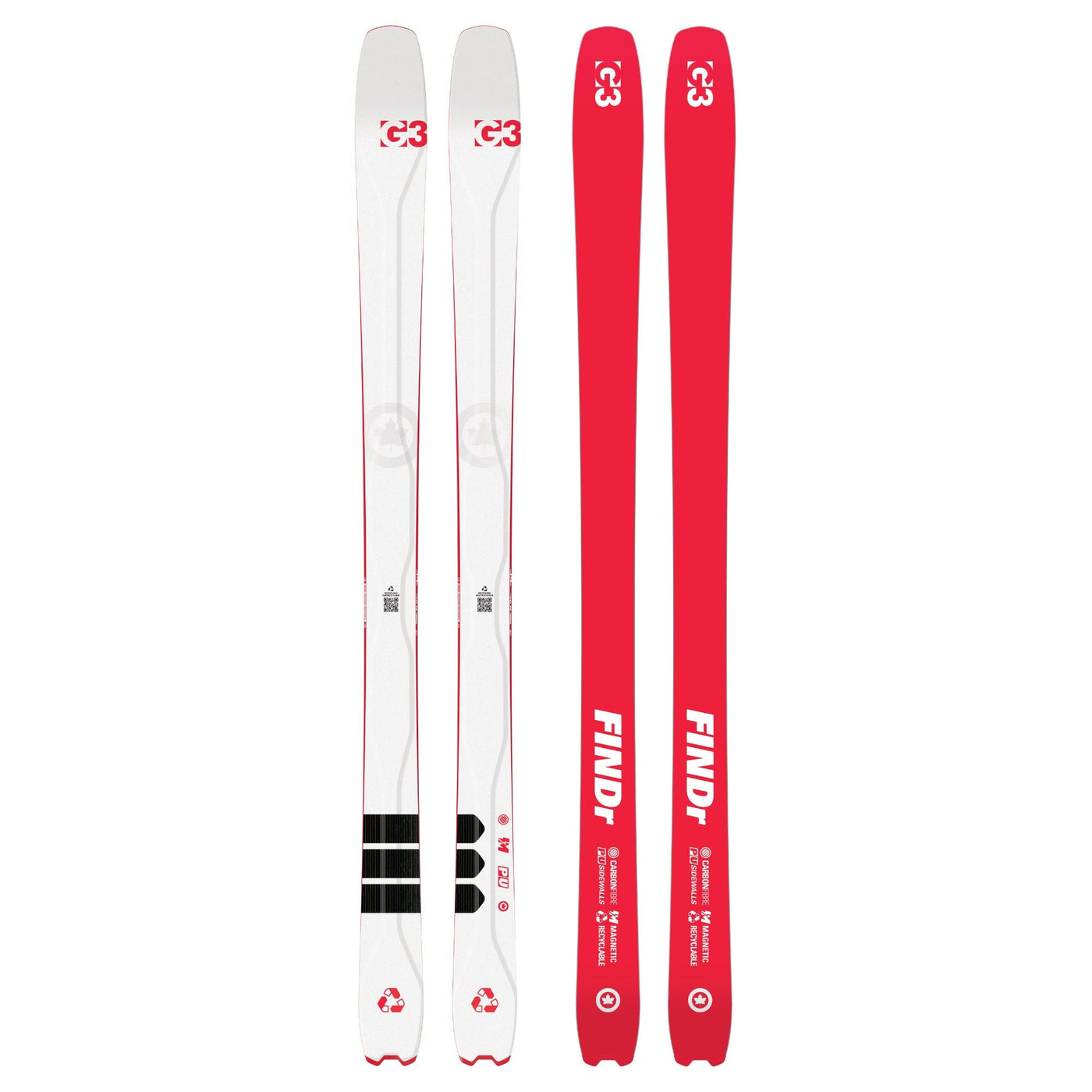 findr r3 94 skis studio product photo